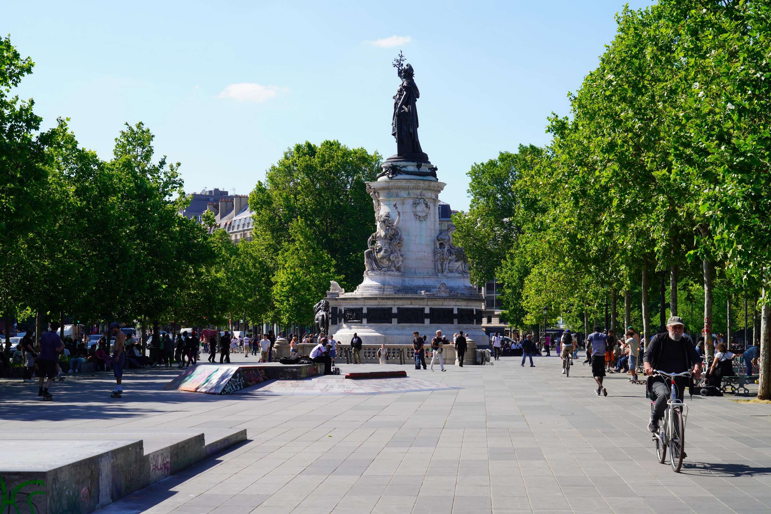 La place de la république